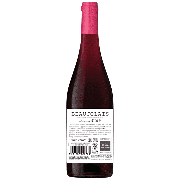 Beaujolais Nouveau Ερυθρός Οίνος 750ml