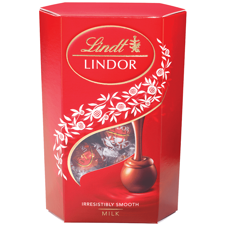 Lindt Lindor Balls Γάλακτος Cornet 137gr