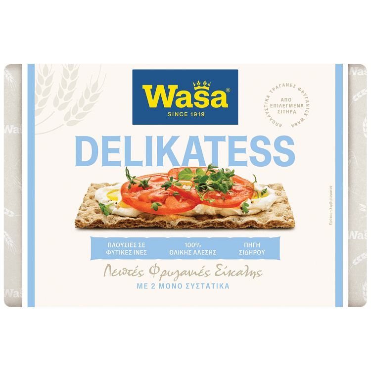 Wasa Φρυγανιές Delikates 270gr