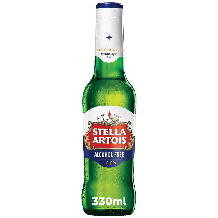 Stella Artois Μπίρα Φιάλη 0.0% 330ml