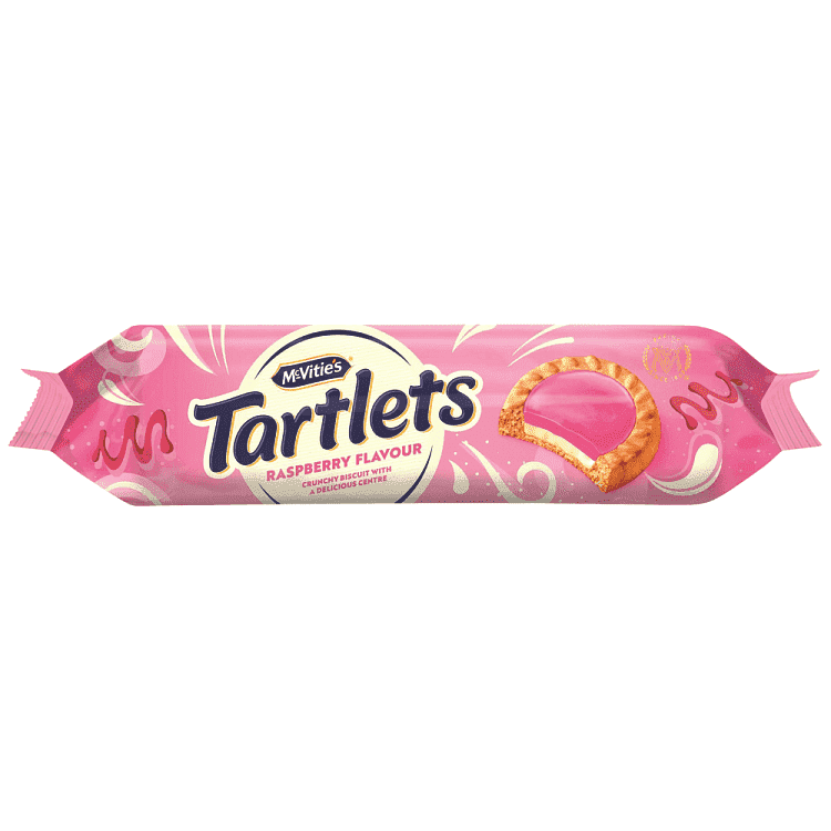 Mcvities Tartlets Raspberry 100gr