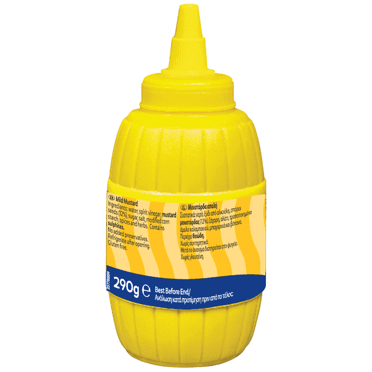 Heinz Μουστάρδα Απαλή 290gr