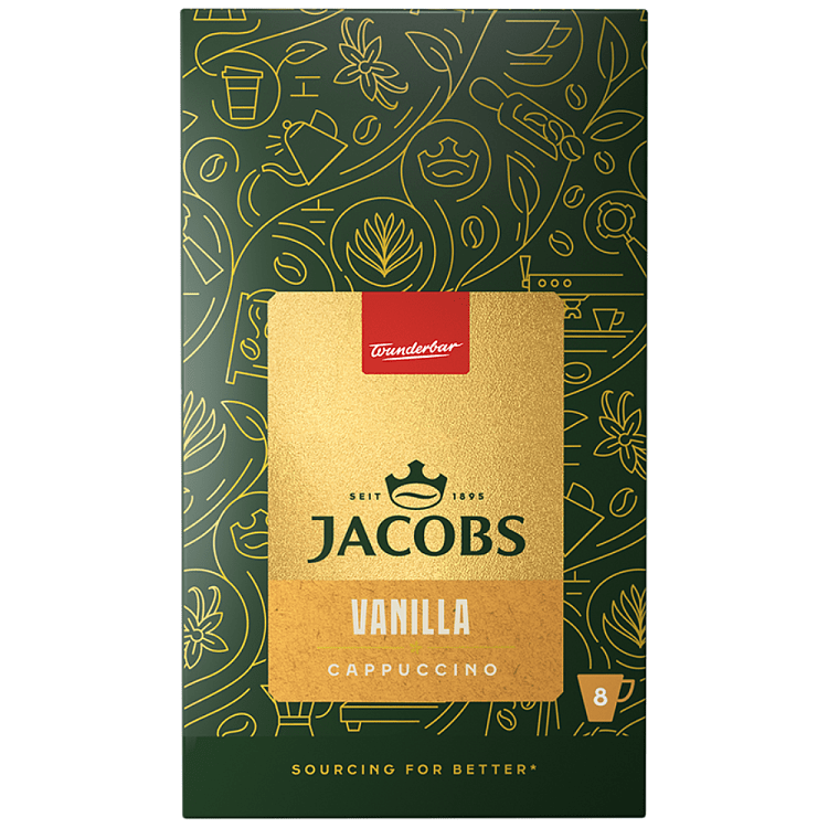 Jacobs Καφές Cappuccino Vanilla 8x12gr