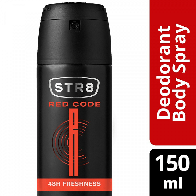 STR8 Αποσμητικό Spray Red Code 150ml