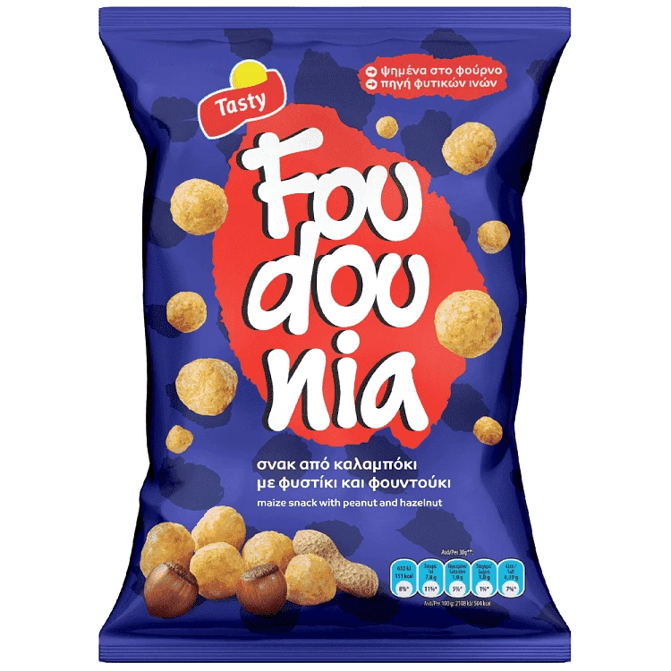 Tasty Snack Φουντούνια 90gr