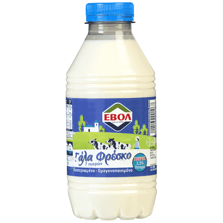 Έβολ Γάλα Πλήρες 590ml