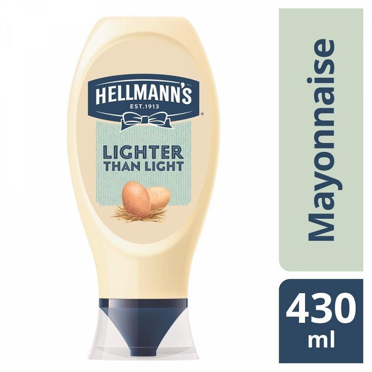 Hellmann's Μαγιονέζα Extra Light Top Down 430ml