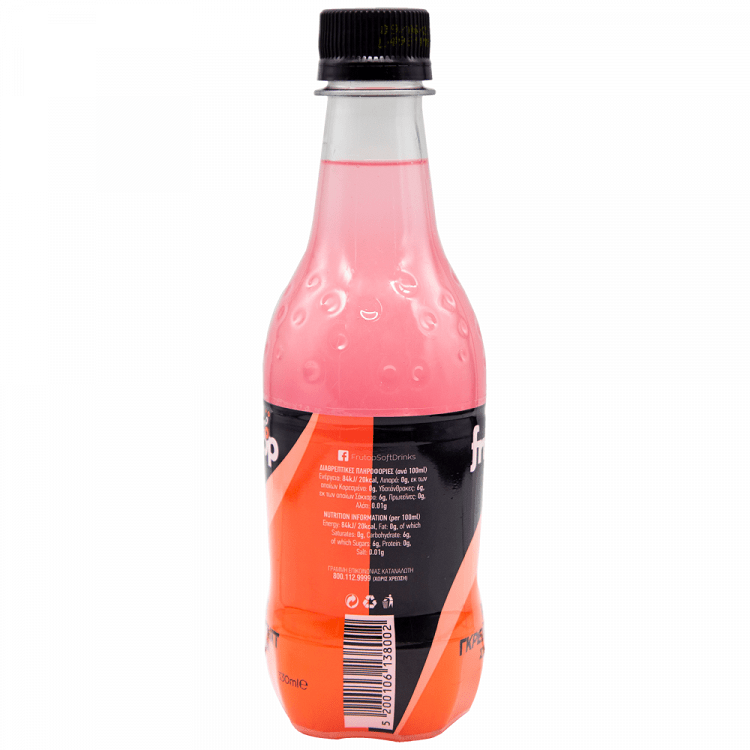 Frutop Σόδα Pink Grapefruit 330ml