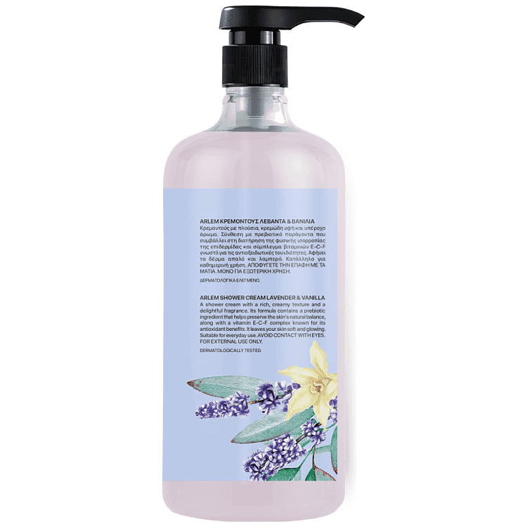 Arlem Κρεμοντούς Λεβάντα & Βανίλια 1000ml