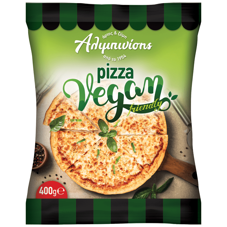 Αλιμπινίσης Πίτσα Vegan Friendly 400gr