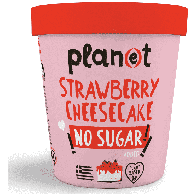 Plan(e)t Strawberry Cheesecake 420ml 250gr