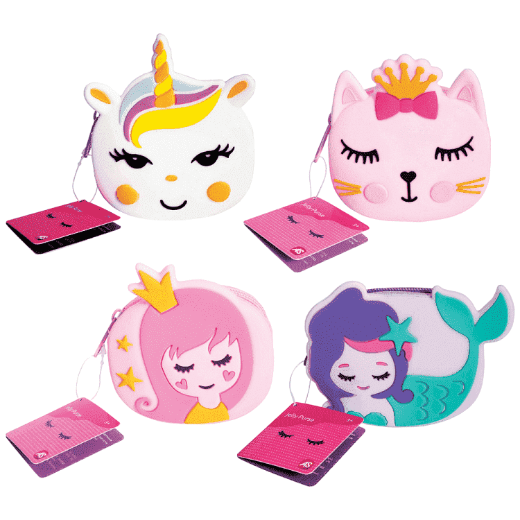 Jelly Πορτοφολάκι 4 Σχέδια