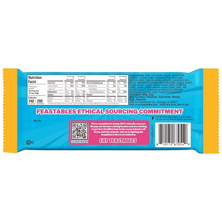 Mr Beast Feastables Σοκολάτα Καραμέλα 60gr