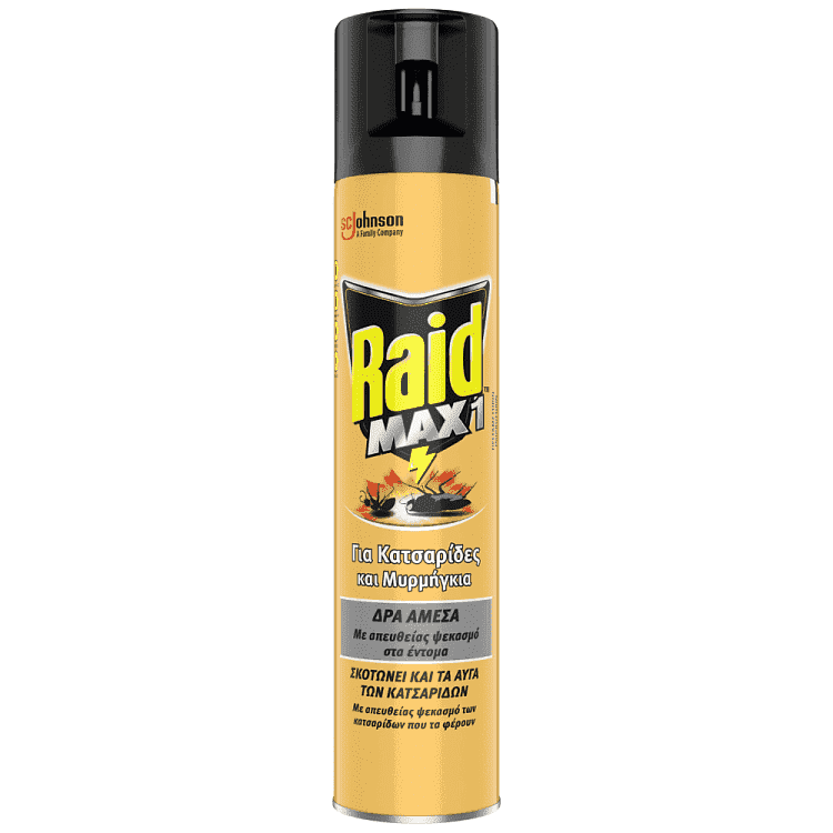 Raid Max Κατσαριδοκτόνο Spray 300ml