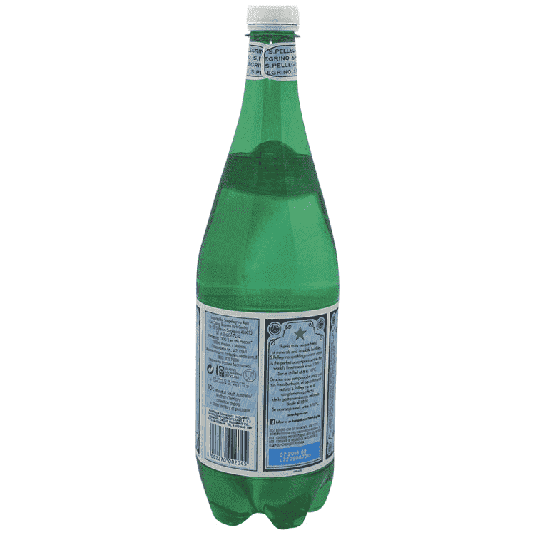 S.Pellegrino Ανθρακούχο Φυσικό Μεταλλικό Νερό Φιάλη 1lt