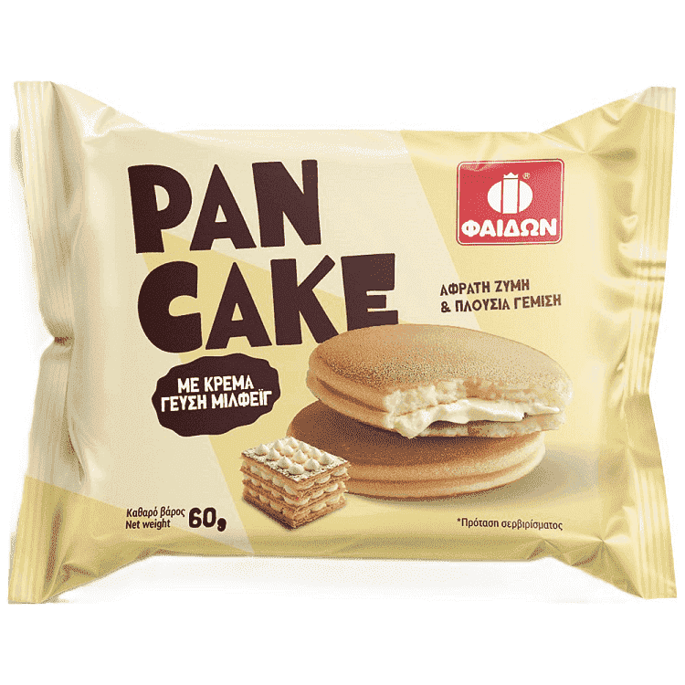 Φαίδων Pancake Με Κρέμα Μιλφέϊγ 60gr