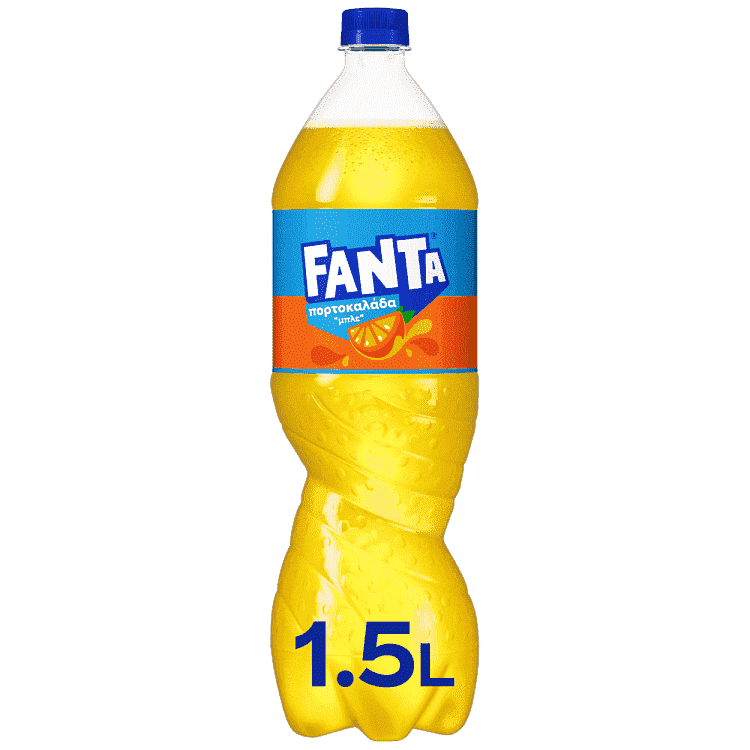 Fanta Πορτοκαλάδα Μπλε 1,5lt