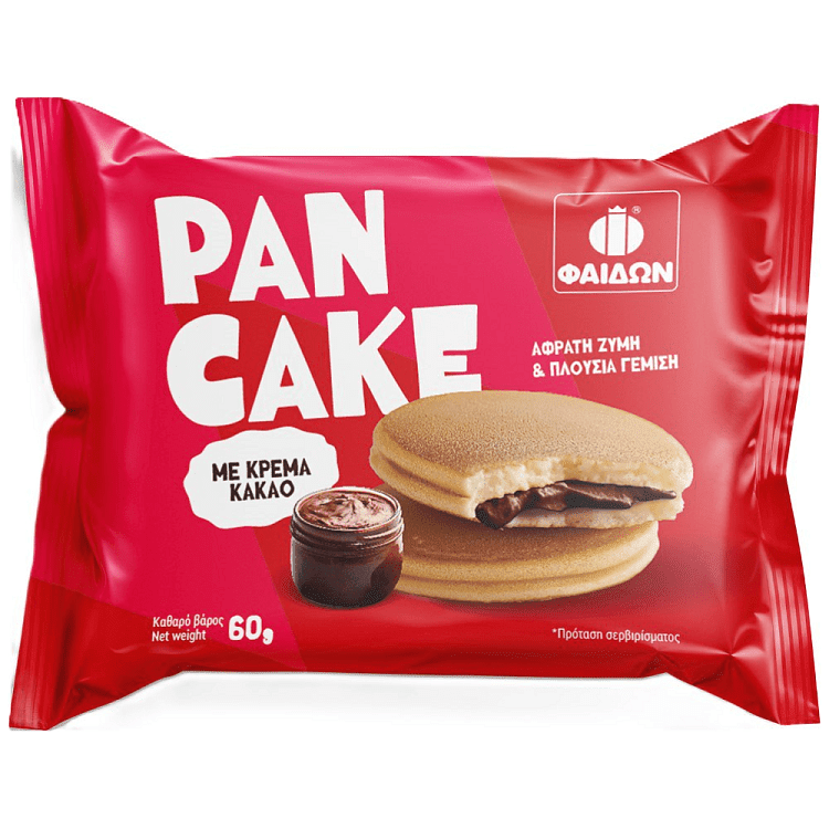 Φαίδων Pancake Με Κρέμα Κακάο 60gr