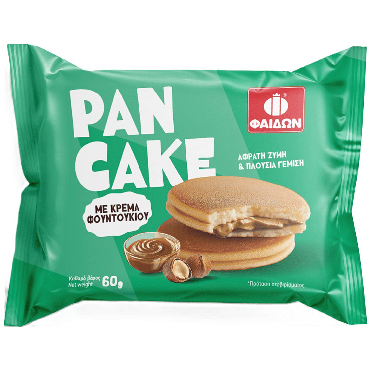 Φαίδων Pancake Με Κρέμα Φουντουκιού 60gr