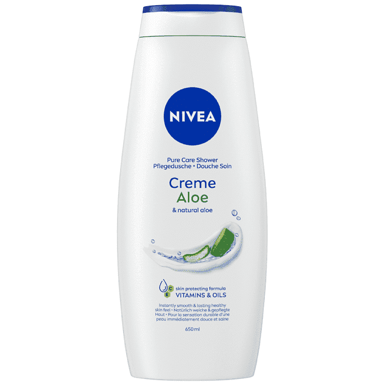 Nivea Αφρόλουτρo Κρεμώδες Aloe Vera 650ml