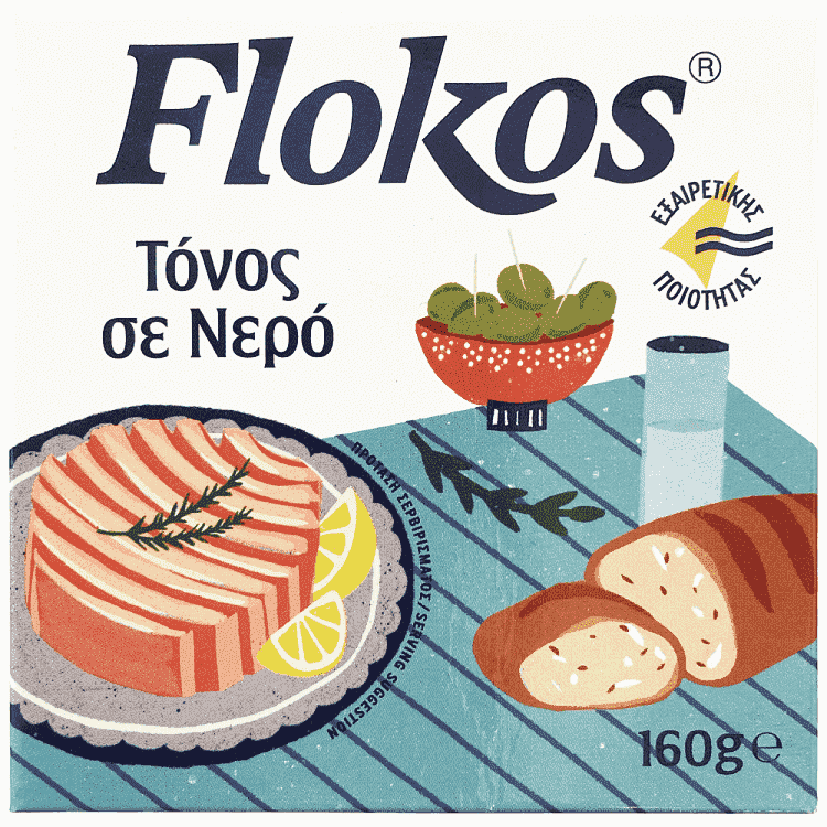 Flokos Τόνος Σε Νερό 160gr