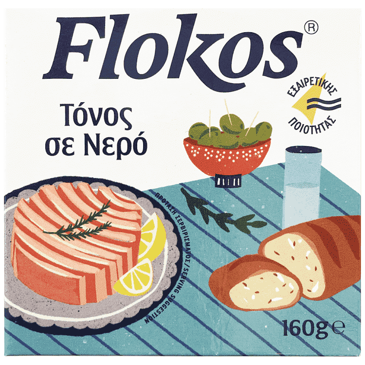 Flokos Τόνος Σε Νερό 160gr