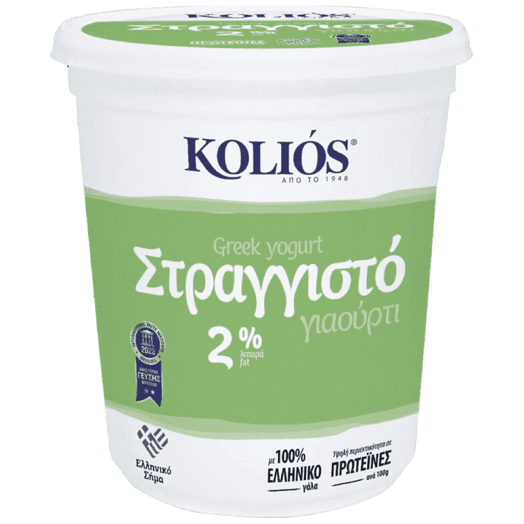 Kolios Στραγγιστό Γιαούρτι 2% Λιπαρά 850gr