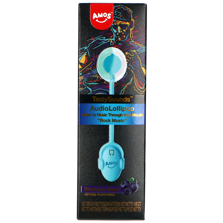 Amos Tastysounds Μουσικό Γλυφιτζούρι Μύρτιλο 12gr