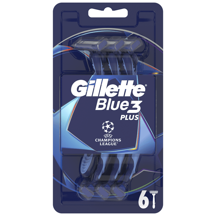 Gillette Blue 3 Plus Comfort Ξυραφάκια Μιας Χρήσης 6τεμ