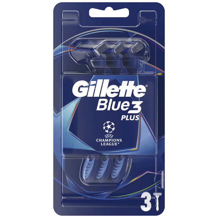 Gillette Blue 3 Plus Comfort Ξυραφάκια Μιας Χρήσης 3τεμ