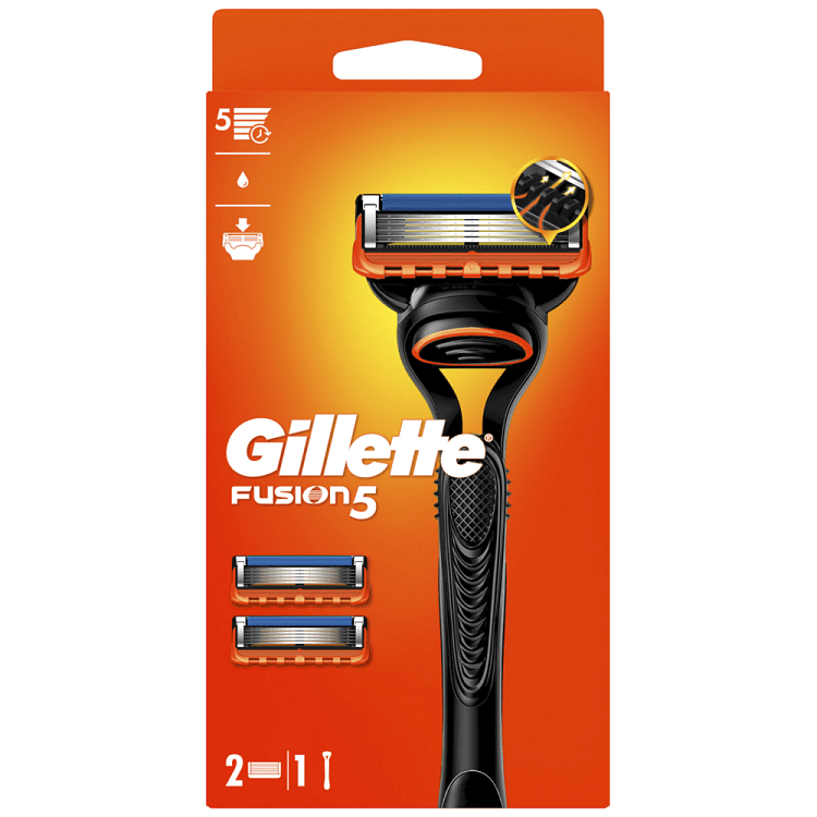 Gillette Fusion Manual Ξυριστική Μηχανή Με 2 Ανταλλακτικά