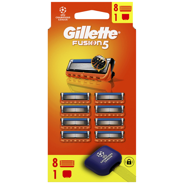 Gillette Fusion Ανταλλακτικά 8τεμάχια