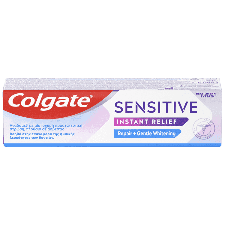 Colgate Sensitive Instant Relief Οδοντόκρεμα Whitening 75ml