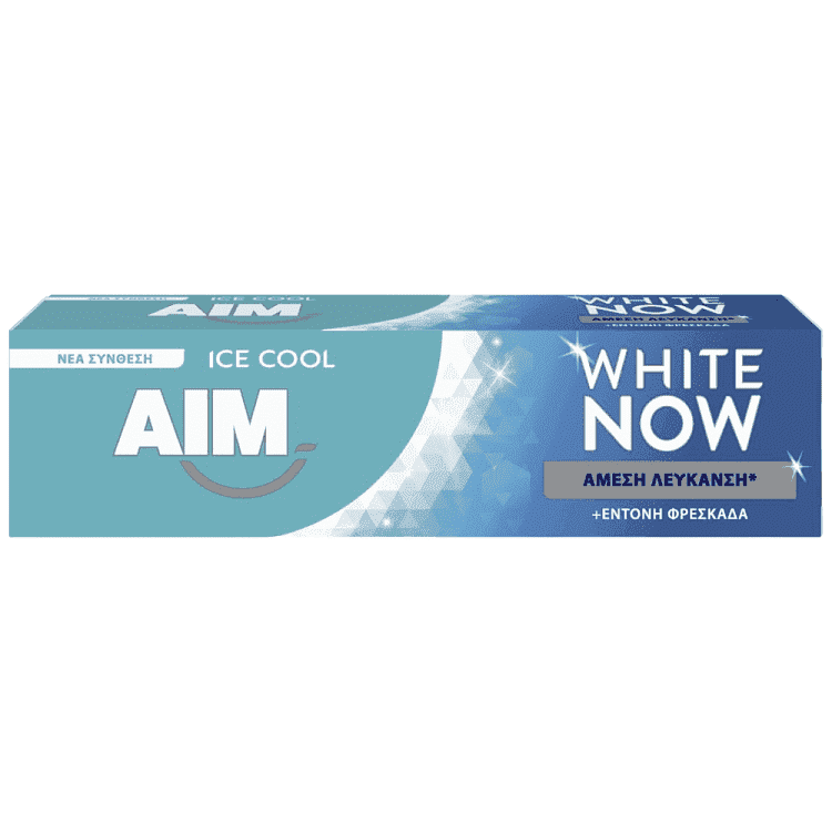 Aim Οδοντόκρεμα White Now Ice Cool Mint 75ml