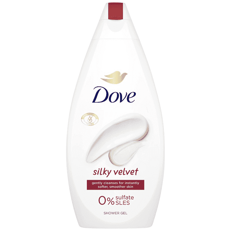 Dove Αφρόλουτρο Silky Velvet 450ml