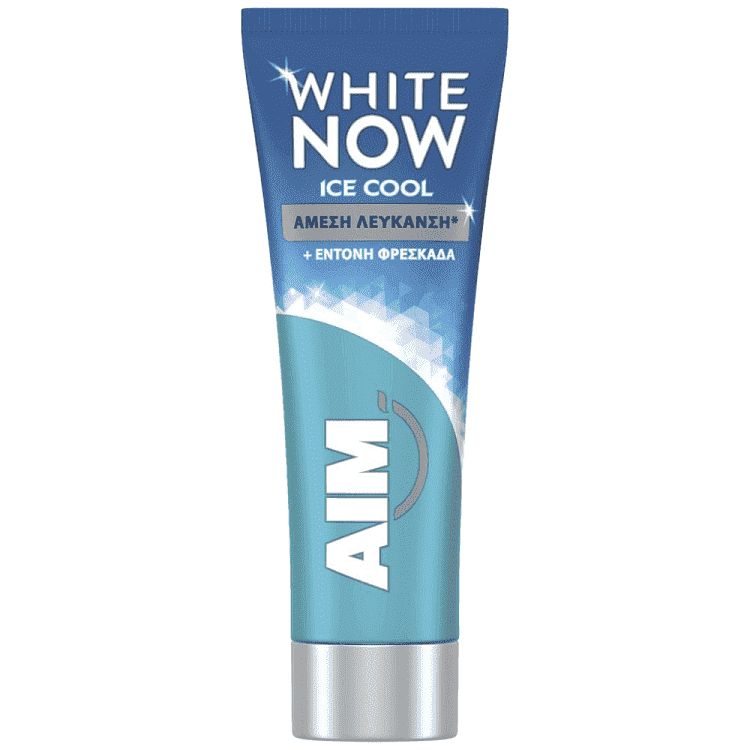 Aim Οδοντόκρεμα White Now Ice Cool Mint 75ml