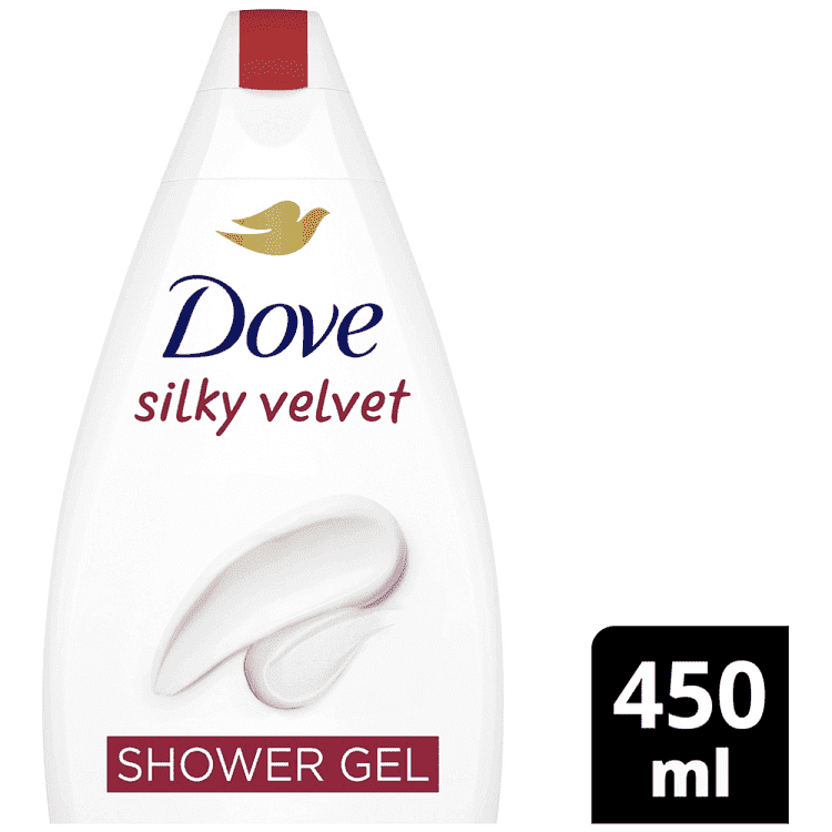 Dove Αφρόλουτρο Silky Velvet 450ml
