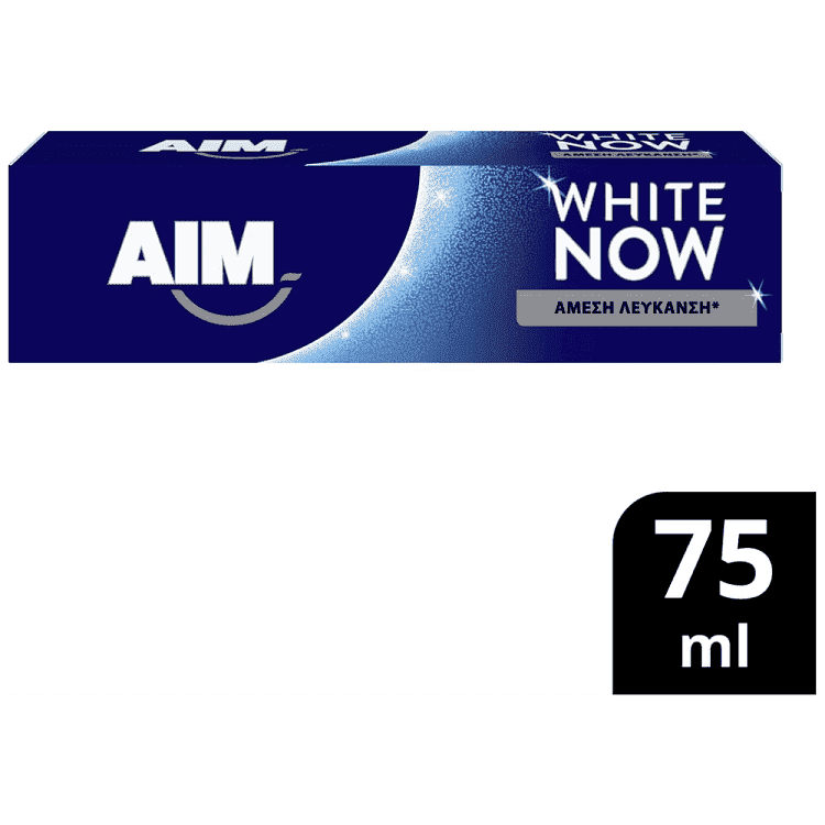 Aim Οδοντόκρεμα White Now 75ml