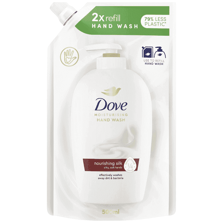 Dove Κρεμοσάπουνο Ανταλλακτικό Silk 500ml