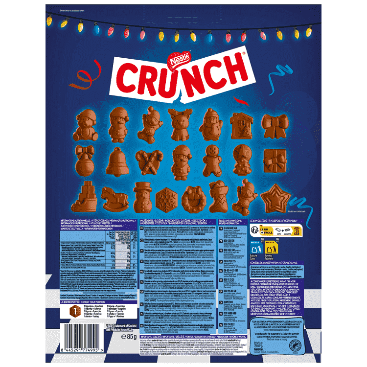 Crunch Adventure Calendar 85gr
