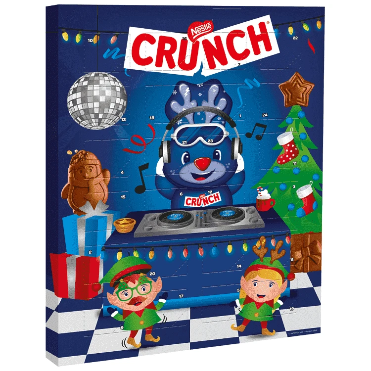 Crunch Adventure Calendar 85gr