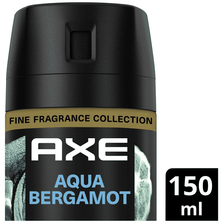 Axe Αποσμητικό Σπρέυ Σώματος Aqua Bergamot 150ml
