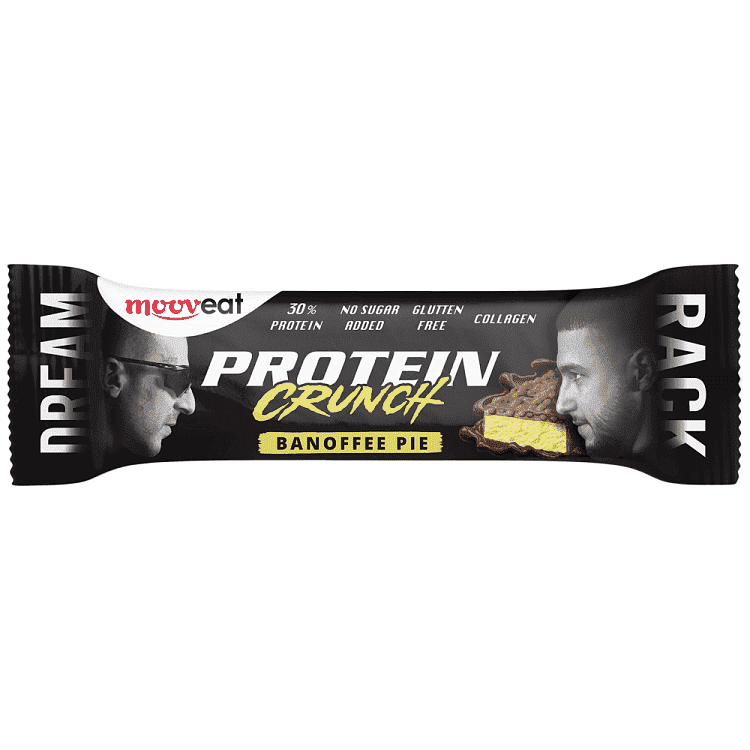 Moovet Μπάρες Πρωτεΐνης Crunch 30% Banoffee 65gr