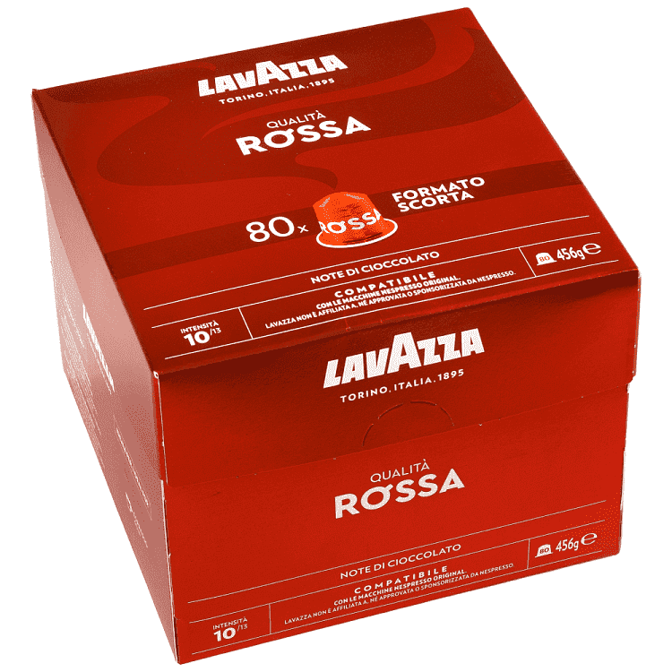 Lavazza Κάψουλες Espresso Rossa 80τεμ 456gr