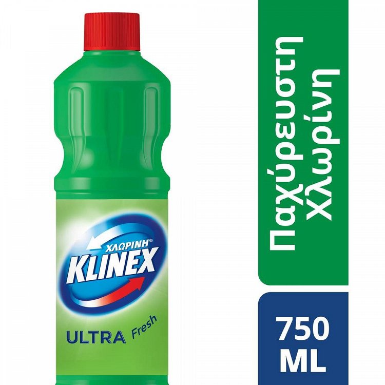 Klinex ΧΛΩΡΙΝΗ Ultra Protection Παχύρρευστη Fresh 750ml