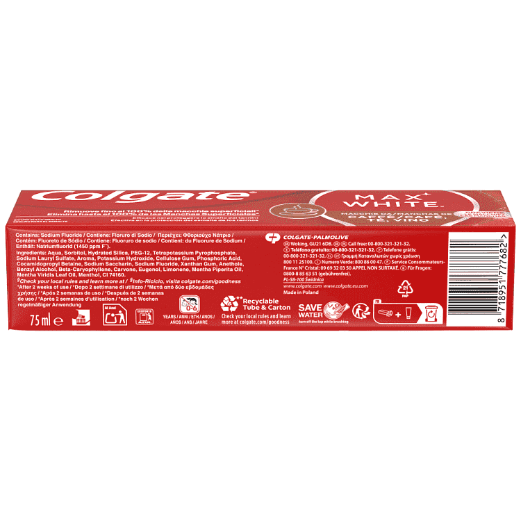 Colgate Οδοντόκρεμα Max White Coffee 75ml