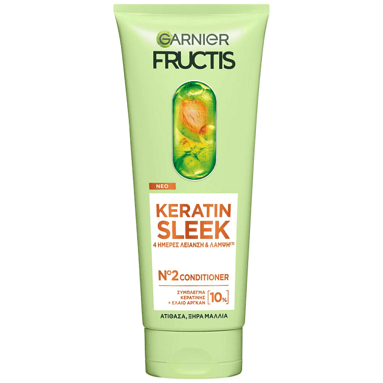 Fructis Conditioner Keratin Λείανσης & Λάμψη 200ml