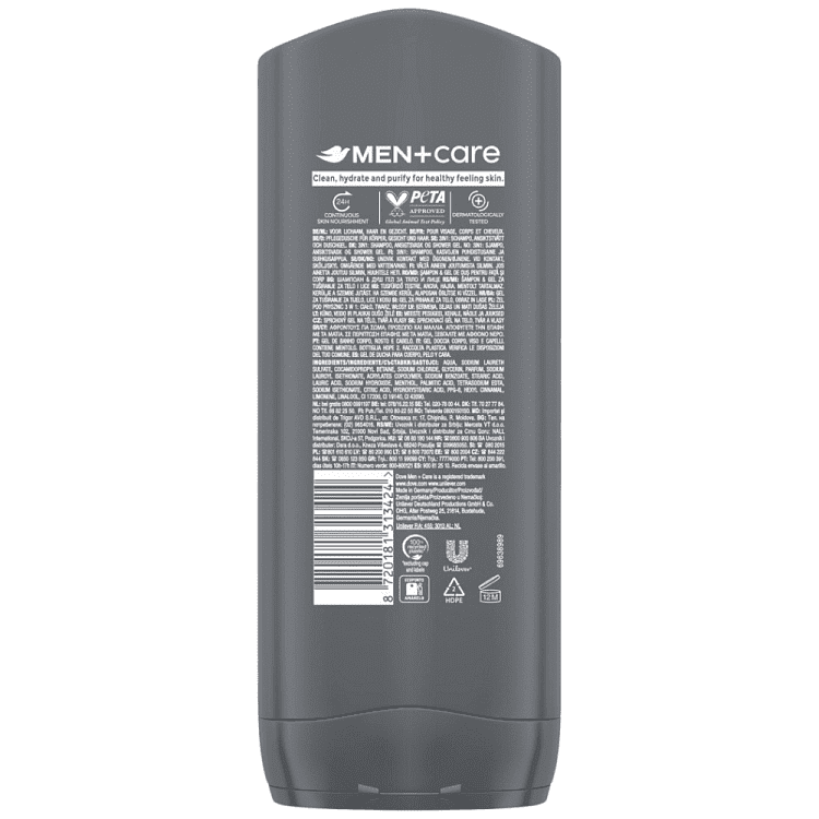 Dove Men Αφρόλουτρο Extra Fresh 400ml