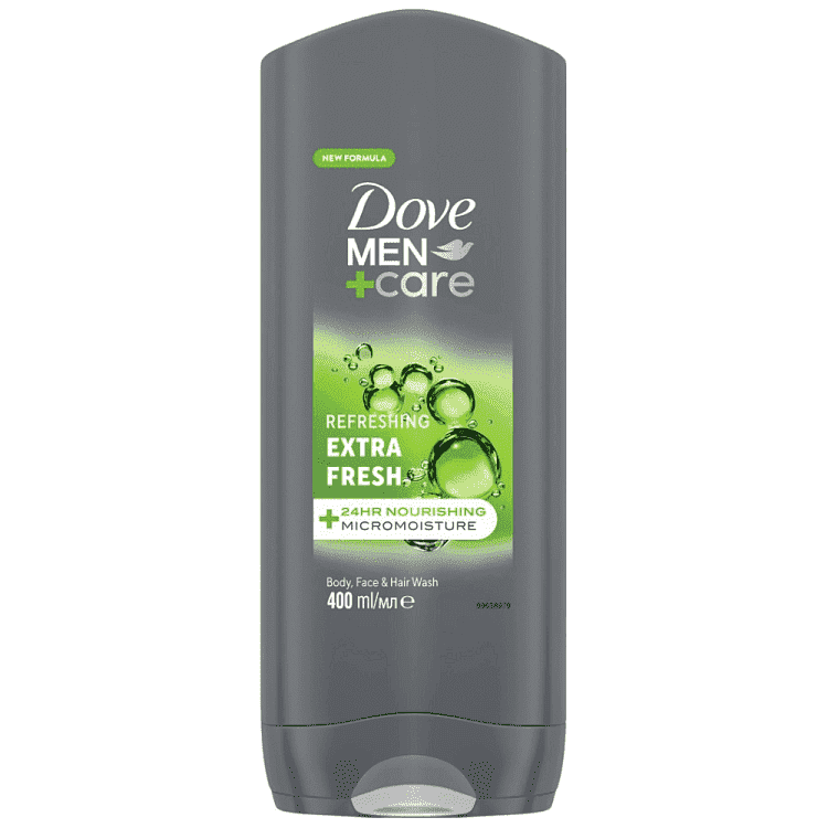Dove Men Αφρόλουτρο Extra Fresh 400ml