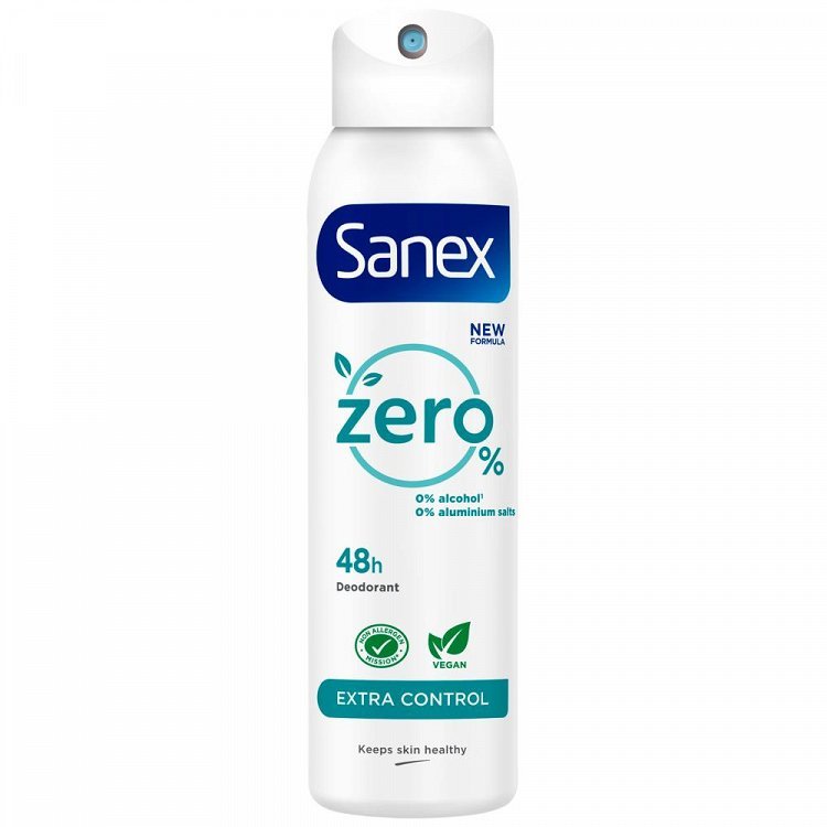 Sanex Ζero% Extra Control Αποσμητικό Spray 150ml